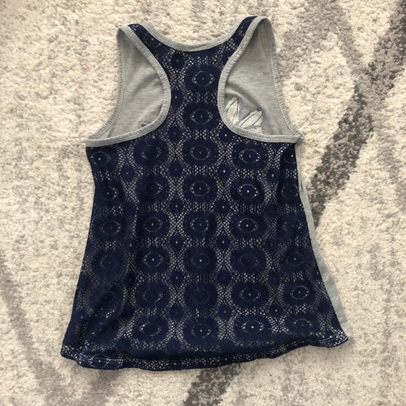 3/$30 Girls Gray Daisy Tank by Jenna & Jessie USA - Picture 2 of 3